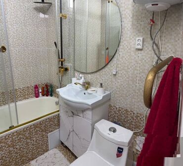 калык акиева московская 1 ком кв: 1 комната, 40 м², 105 серия, 1 этаж, Дизайнерский ремонт