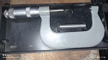usta aleti: Məhsul: Mexaniki mikrometr Model və standart: MK 50–75 mm, USSR GOST — 1