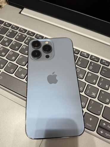 айфое: IPhone 13 Pro, Б/у, 128 ГБ, Sierra Blue, 82 %