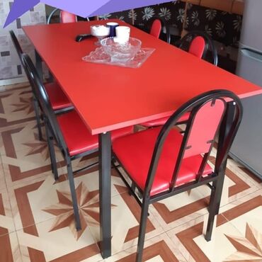 Sifarişlə masa və oturacaq dəstləri: Kvadrat masa, Mətbəx üçün, Qonaq otağı üçün, Dəhliz üçün, 4 nəfər, Açılmayan, İran, 3 il zəmanət — 30