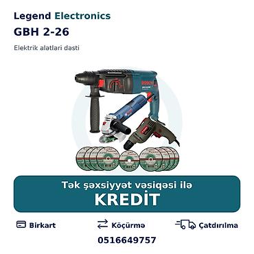 multrul 4 goz: Elan başlığı: Elektrik alətlər dəsti GBH 2-26 Elektrik alətləri dəsti — 1