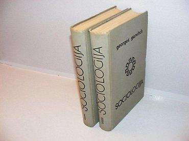 obim: Žorž Gurvič - SOCIOLOGIJA 1-2 (1966) Sociologija. Sv. 1 / redaktor — 2