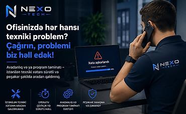 Ofisdə İT problemlərinin yerində və operativ həlli. Ofisinizdə