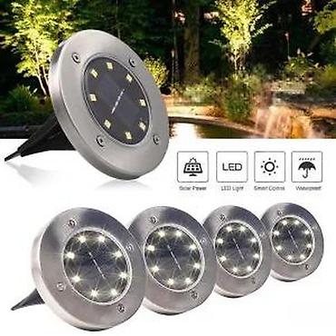 pepco lampe za decu: SOLARNE LAMPE NA KOMAD NOVE OKRUGLE ZA BASTU, DVORISTE, VRT | Cene — 7