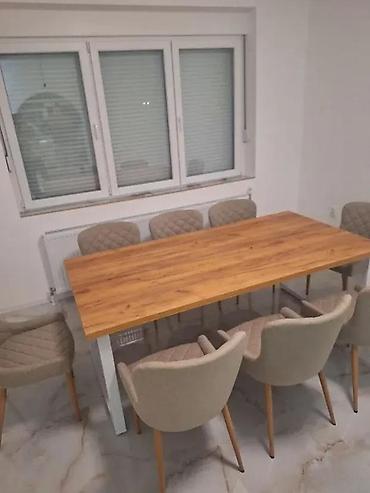 komode forma: Jaki trpezarijski stolovi po meri xr309 | izrada po meri dezen ploče — 10