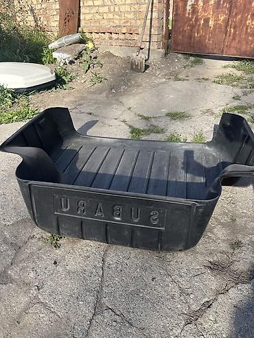 богажники на крышу: Родные Полики Для багажника Subaru, цвет - Черный, Б/у, Самовывоз — 4