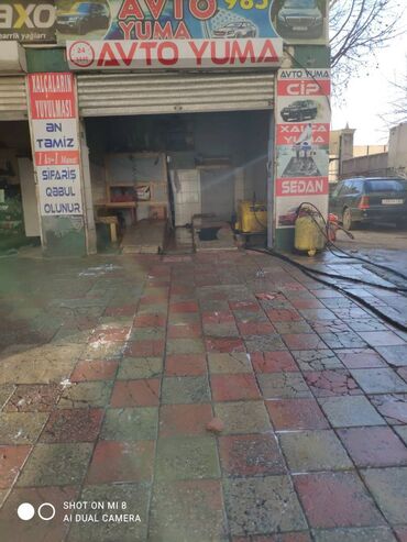 Digər kommersiya daşınmaz əmlakı: Həzi Aslanov metrosunun yaxınlığında yol kənarı olan,moyka (1boksdu) — 15