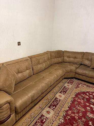 bag divanlari: 🛋️ Türkiyə istehsalı Damla model künc divan satılır! 🤎 Rəngi — 5