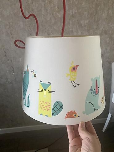 canavar şəkilləri: Uşaq otağı üçün asqılı lampa plafonu - Konsepsiya: Ağ rəngli — 2