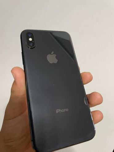 Apple iPhone: IPhone X, 256 ГБ, Черный, Чехол, 100 %