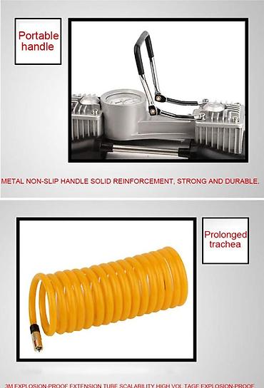 Digər avtoelektronika: Təkər kompressoru H65 Çatdırılma Və Quraşdırılma Bizim Və Sizin — 6