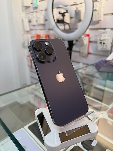 IPhone 14 Pro, 256 GB, Deep Purple, Zəmanət, Kredit, Simsiz şarj lalafo.az -da IPhone 14 Pro, 256 GB, Deep Purple, Zəmanət, Kredit, Simsiz şarj