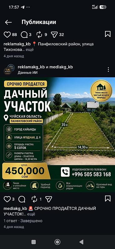 киргизия 1: 5 соток, Для сельского хозяйства — 1