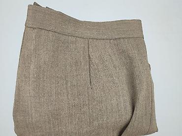 beżowy: Spodnie materiałowe damskie, rozmiar XL — 4