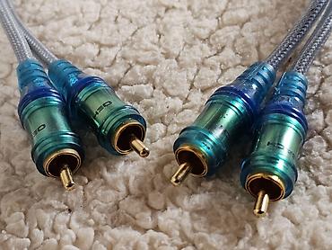 Kablovi i adapteri za kamere: Oehlbach NF Set Ice BLUE Kabel Interconnect Činč RCA Dva R(Cinch) — 3