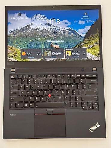 ikinci el thinkpad: Lenovo ThinkPad T14 biznes noutbuku -Core i7-1185G7 16 GB DDR4 — 1