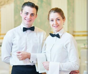 работа расклейка объявлений: Ofisiant tələb olunur, Restoran, Gündəlik ödəniş, 30-45 yaş, 1-2 illik təcrübə