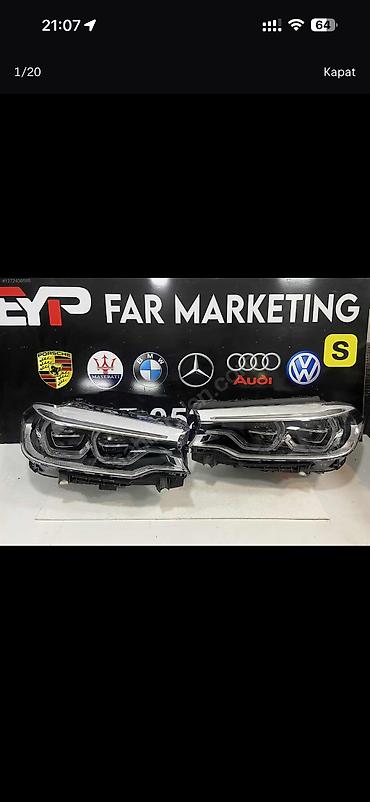 Передние фары: Комплект передних фар BMW Новый, Оригинал, Германия — 8