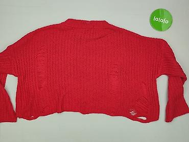 bolerko jeansowe: Bershka, Sweter damski, rozmiar XS — 3