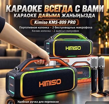 fifine ampligame: Портативная караоке-колонка Kimiso KMS-809 PRO 60W с двумя — 6