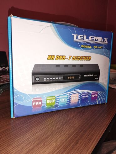 usb tester: Telemax reserver, hdtv i̇şlək vəziyyətdə 👍 "telemax model tm-07"
