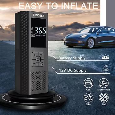 Транспорт: STSCELZ Portativ Smart Nasos (Power Bank və LED İşıqlandırma) — 3