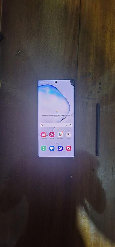 samsung galaxy note 11 pro: Samsung Note 10, 256 GB, rəng - Qara, Qırıq — 5