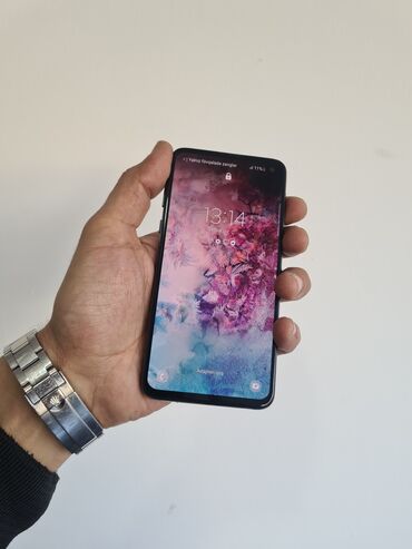 Samsung: Samsung Galaxy S10e, 128 GB, rəng - Qara, Barmaq izi, Face ID