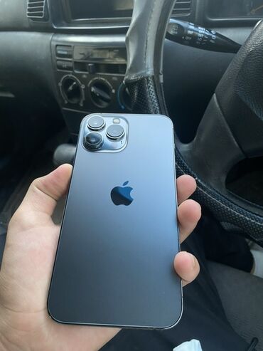 iphone xr цена в бишкеке бу: IPhone 13 Pro Max, Б/у, 128 ГБ, Графит, 78 %