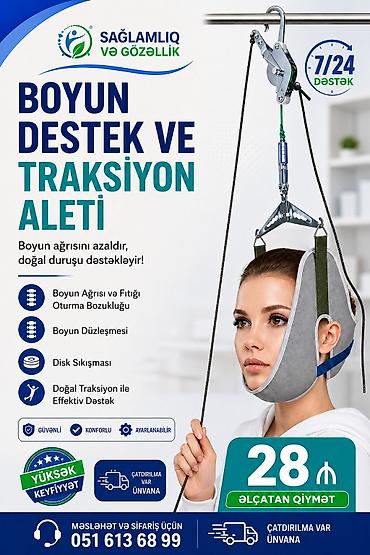 Корректоры осанки: Boyun Dəstək və Traksiyon Aləti çatdirilma var ünvana Boyun ağrısını — 1