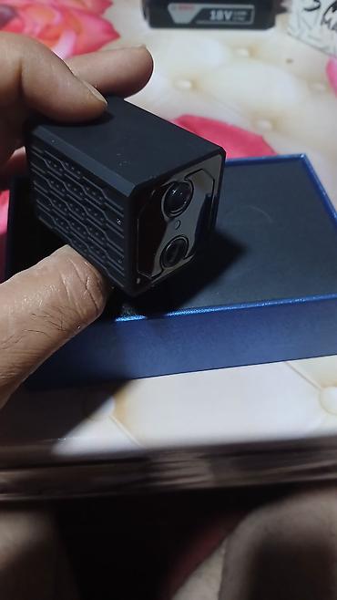 qelem gizli kamera satışı: İki linzalı mini təhlükəsizlik/şəxsi nəzarət kamerası - Kompakt kub — 4