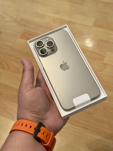 Apple iPhone: IPhone 15 Pro Max, 256 GB, Natural Titanium — 1