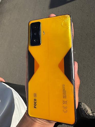 rush wave: Poco F4 GT, Б/у, 128 ГБ, цвет - Желтый, 2 SIM — 2