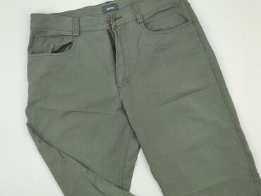 białe jeansy damskie zara: Material trousers, XS (EU 34), condition - Very good