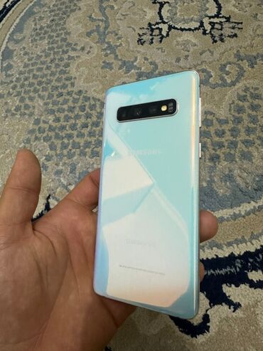 комплекты: Samsung Galaxy S10, Б/у, 128 ГБ, цвет - Белый