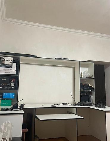 Sifarişlə masalar: Künc masa, Polkalı, Siyirməli, MDF, Zəmanətsiz, Kredit yoxdur — 2