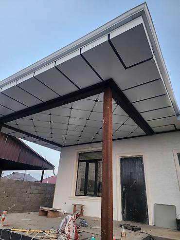 Алюминиевые композитные панели (Алюкобонд): Алюминиевые композитные панели для подшивки карнизов и потолков — 1