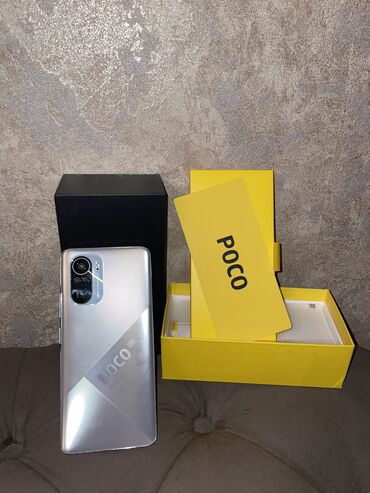 Poco: Poco F3, 256 GB, rəng - Ağ, Sensor, Barmaq izi, Face ID