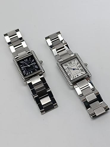 Qol saatları: Yeni, Qol saatı, Cartier, rəng - Göy — 9