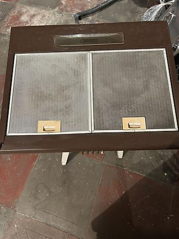 ev kinoteatiri: Mətbəx üçün aspirator başlığı satılır.-2 motor Qəhvəyi korpuslu — 1