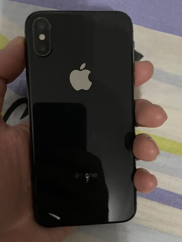 Apple iPhone: IPhone X, Б/у, 256 ГБ, Black Titanium, 99 %