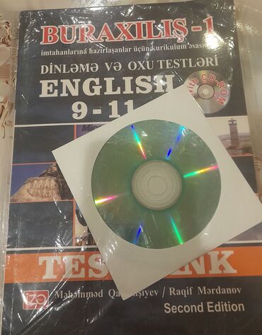 dinləmə və oxu test bankı pdf: Buraxılış- 1 imtahanlarına hazırlaşanlar üçün kurikulum əsasında