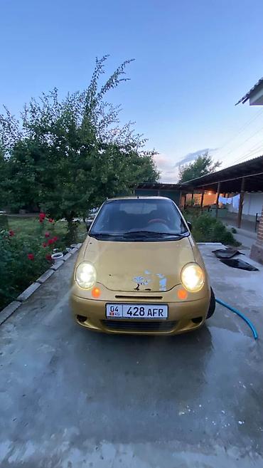 sprinter 315: Daewoo Matiz: 2001 г., 0.8 л, Механика, Бензин, Хэтчбэк — 5