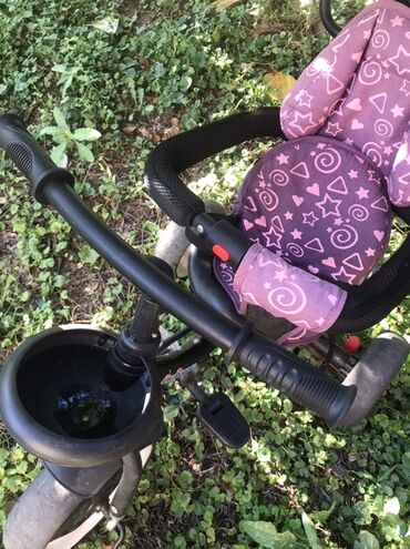 Dečiji bicikli: Moderan dečiji tricikl ljubičaste boje, pogodan za najmlađe — 6