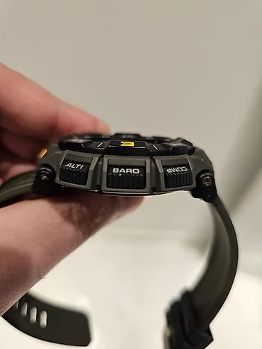 rezinka: İşlənmiş, Qol saatı, Casio, rəng - Yaşıl — 4