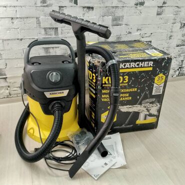 karcher wd3: Пылесос, Karcher, Строительный, Сухая, Мешок