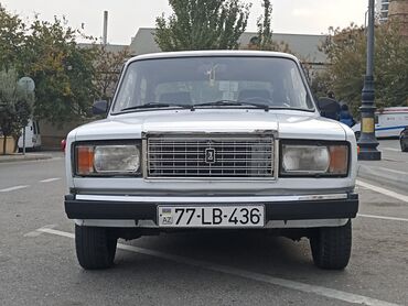 VAZ (LADA): Model: Lada Riva/VAZ 2107 sedan Kuzov: ağ rəng, 4 qapı Yanacaq: benzin — 9