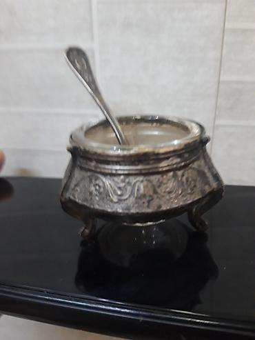 duz istiot qabi: Antik Gumuş gabi temiz gumuşdendi qaşiqda qabda 30gramdi umumi cekisi — 3