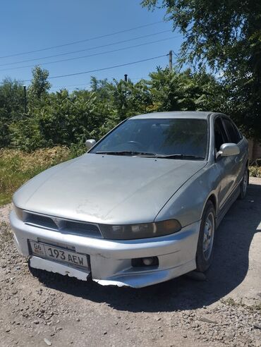 разбор мицубиси: Бампер Mitsubishi 1997 г., Колдонулган, түсү - Күмүш, Оригинал