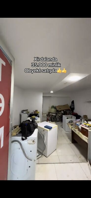Kommersiya daşınmaz əmlakının satışı: Xırdalanda obyekt satılır.27.3kv.Hal hazirda arendiya verilib.sanitar — 6